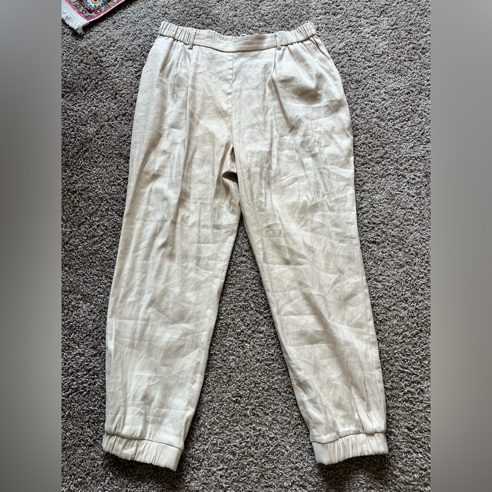 Express Linen Jogger Pants